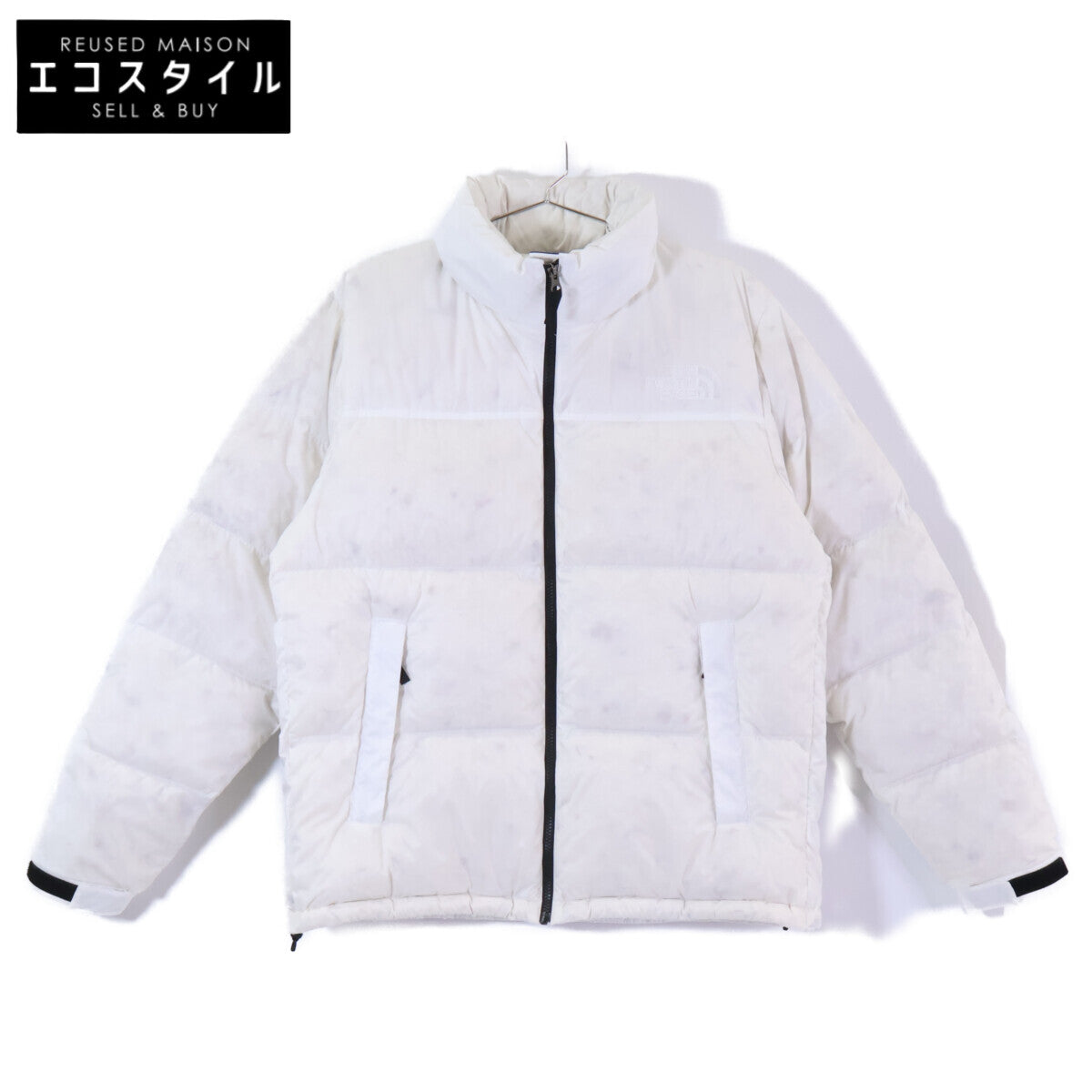 ND92337 WHITE UNDYED NUPTSE DOWN JACKET L Men's