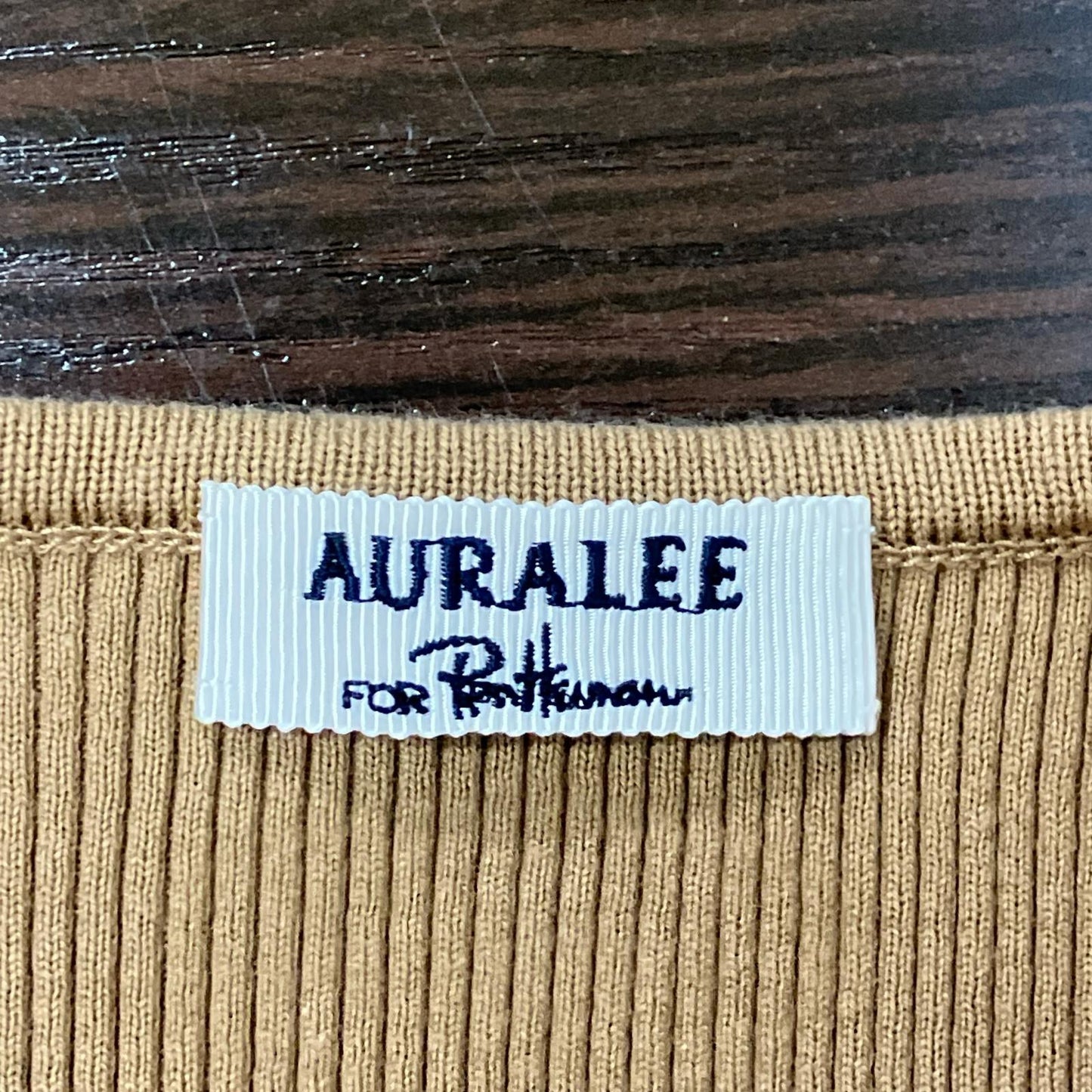 AURALEE オーラリー ×ロンハーマン リブ カットソー トップス