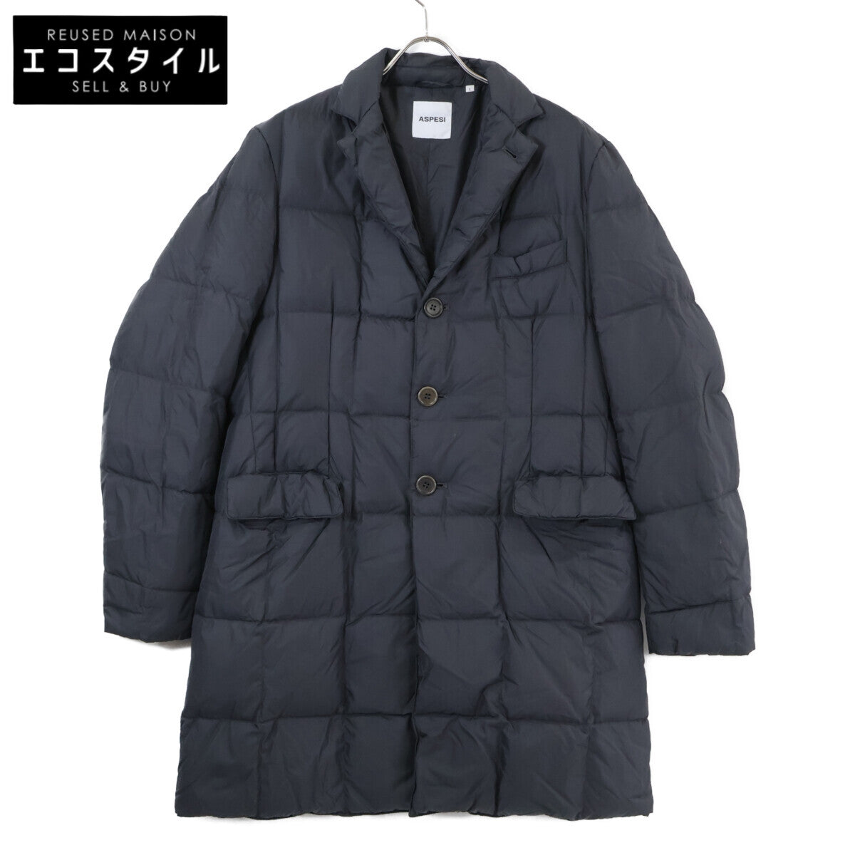 OI22 切斯特式绗缝羽绒服 L 男式