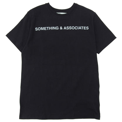 OFF-WHITE Cotton Short Sleeve Shirt Top Men's Black S Top
