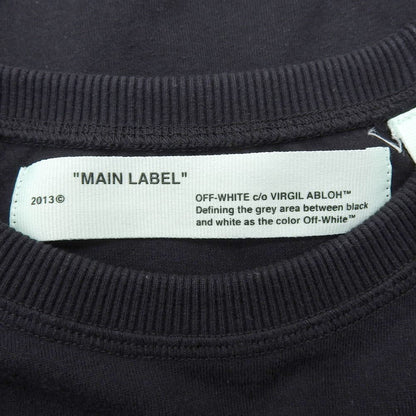 OFF-WHITE Cotton Short Sleeve Shirt Top Men's Black S Top