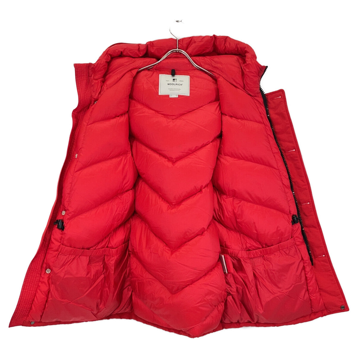 WOCPS2882 Red Arctic Parka Jacket EU XS Men