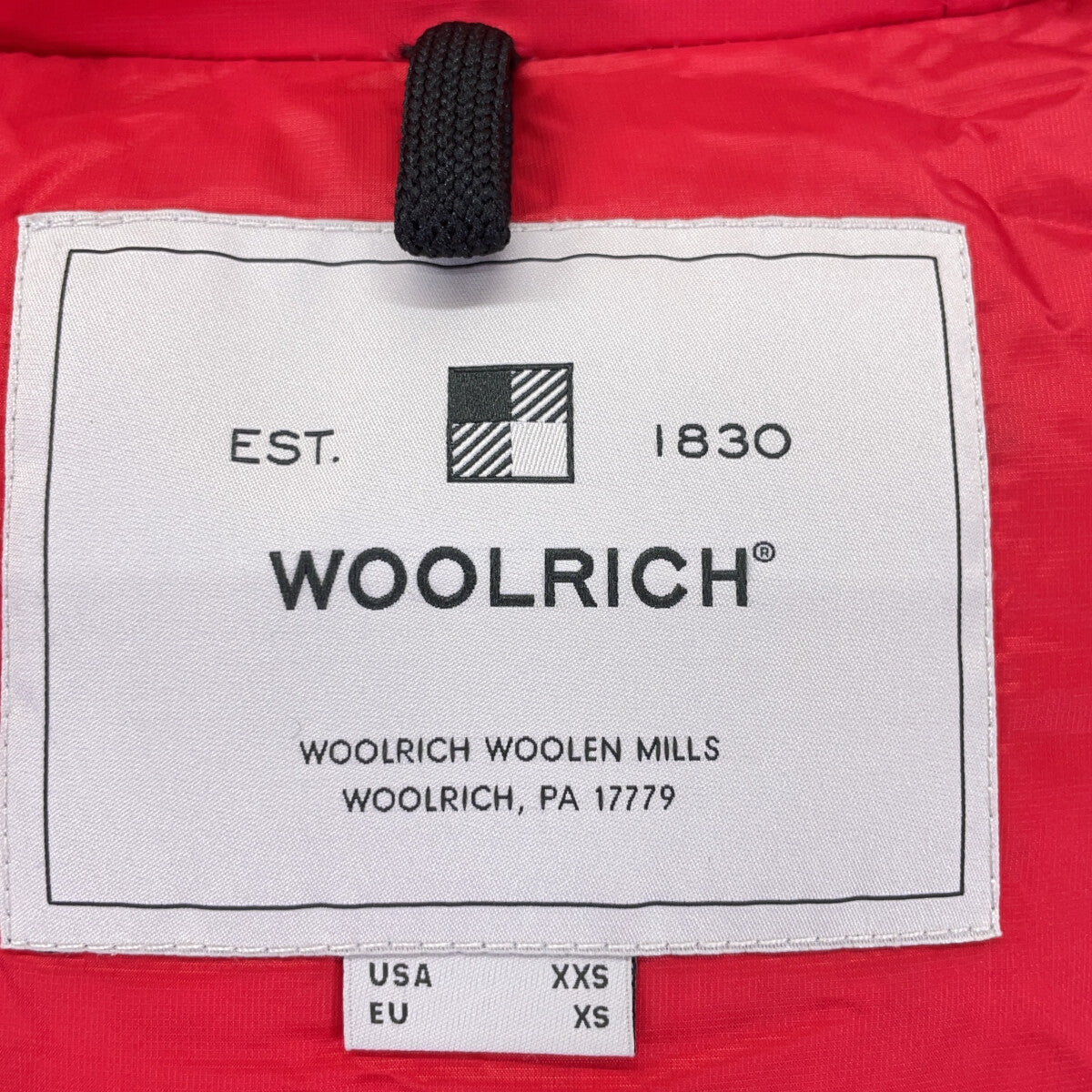 WOCPS2882 Red Arctic Parka Jacket EU XS Men