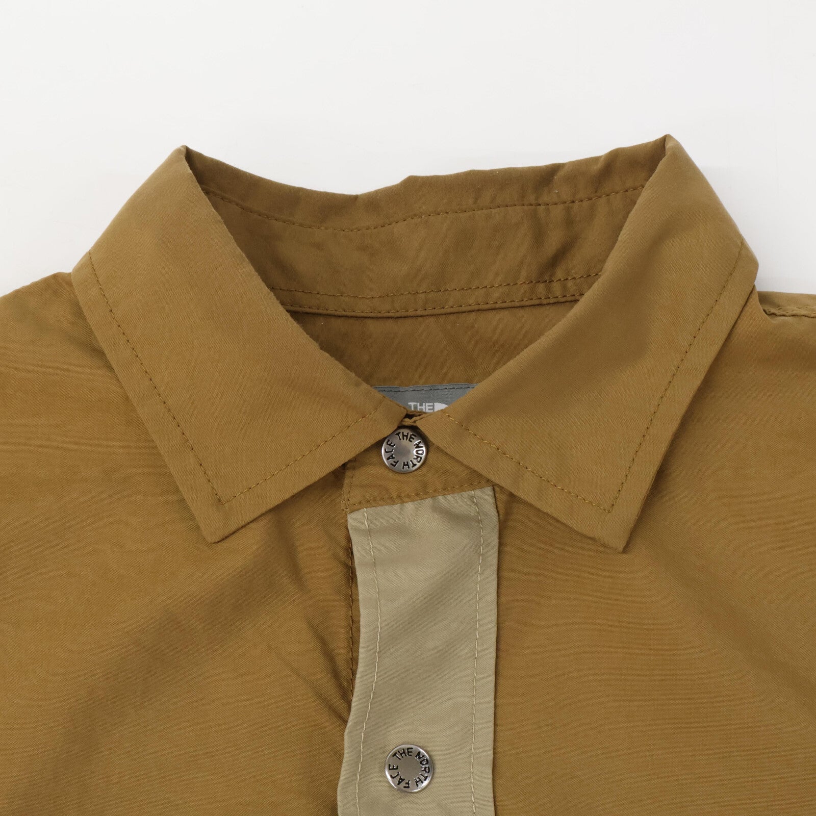 THE NORTH FACE ノースフェイス NR22331 ベージュ ショートスリーブ ヌプシ シャツ トップス