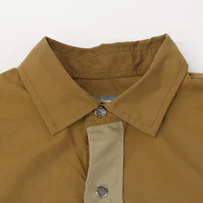 THE NORTH FACE ノースフェイス NR22331 ベージュ ショートスリーブ ヌプシ シャツ トップス