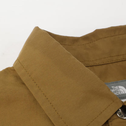 THE NORTH FACE ノースフェイス NR22331 ベージュ ショートスリーブ ヌプシ シャツ トップス