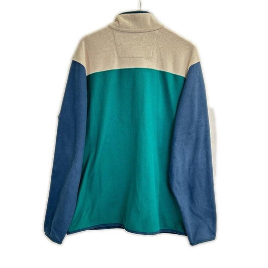 Beige x Green Glacier Alpine Fleece Jacket XL for Men