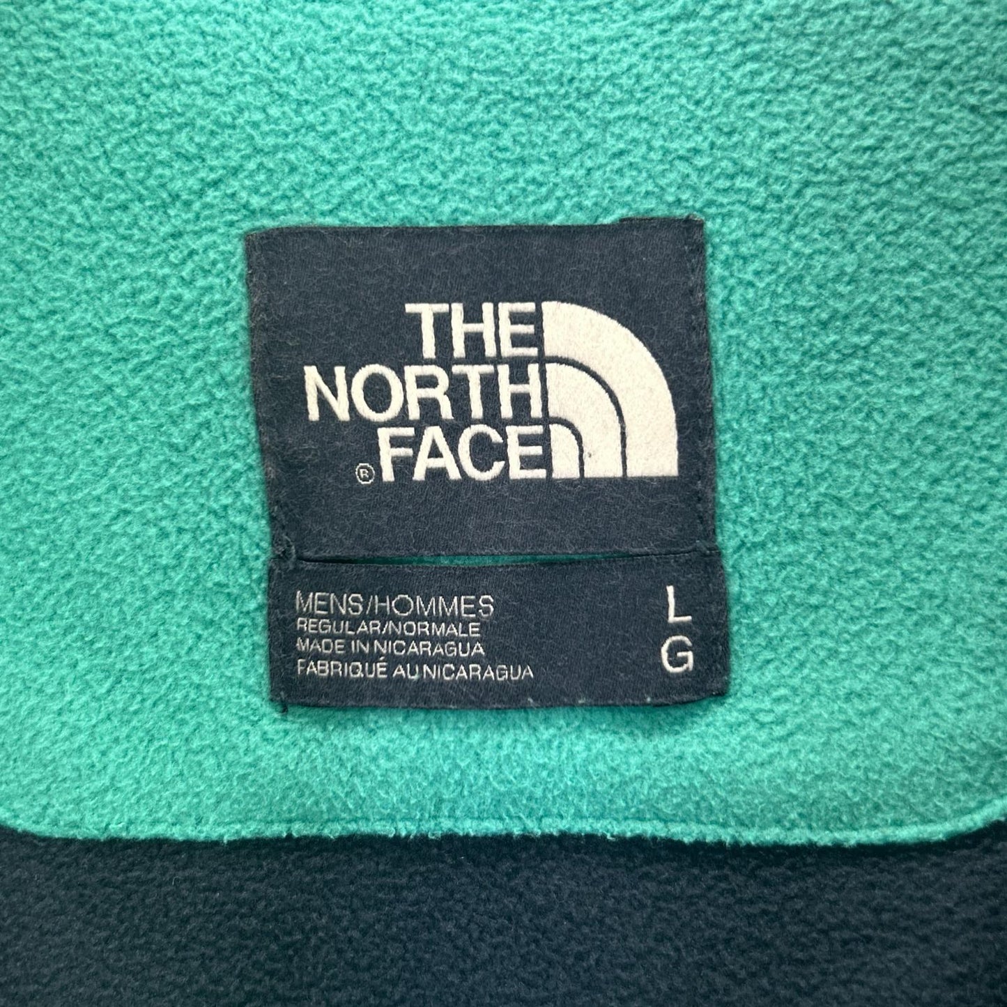THE NORTH FACE ノースフェイス ネイビー×グリーン グレイシャー アルパイン フリースジャケット ジャケット