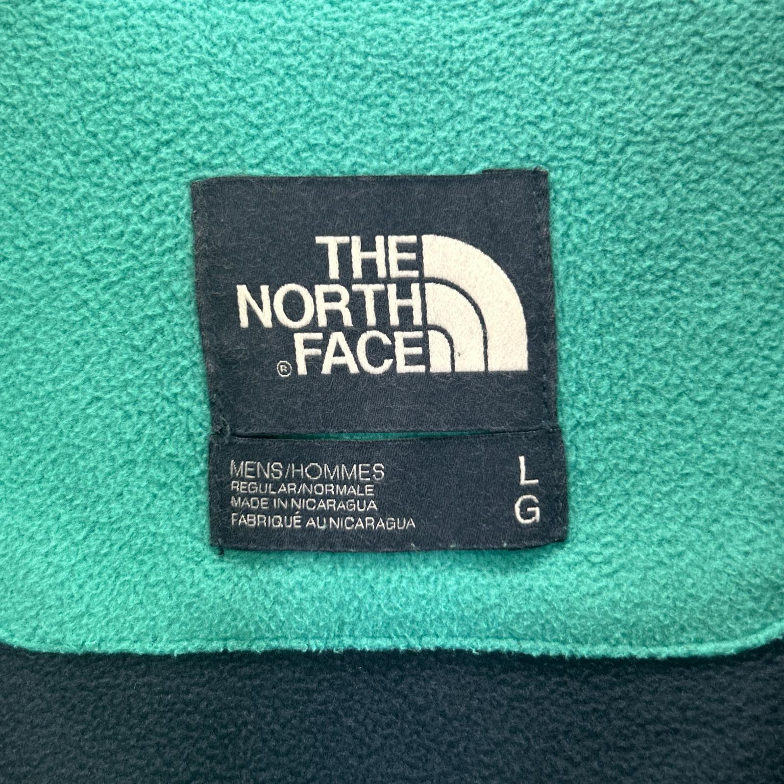 THE NORTH FACE ノースフェイス ネイビー×グリーン グレイシャー アルパイン フリースジャケット ジャケット