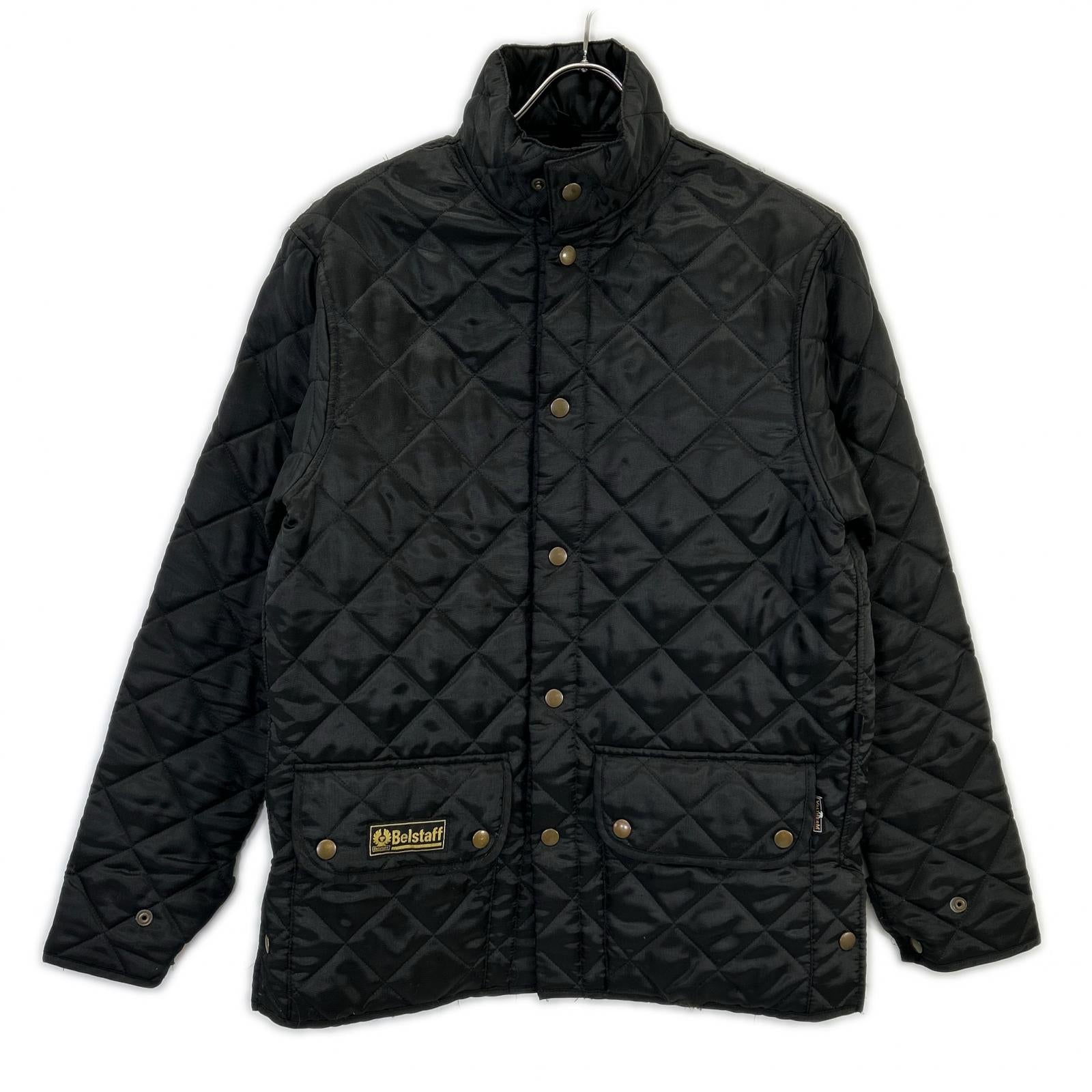BLACK Nylon Quilting Jacket Jacket 42 Men's