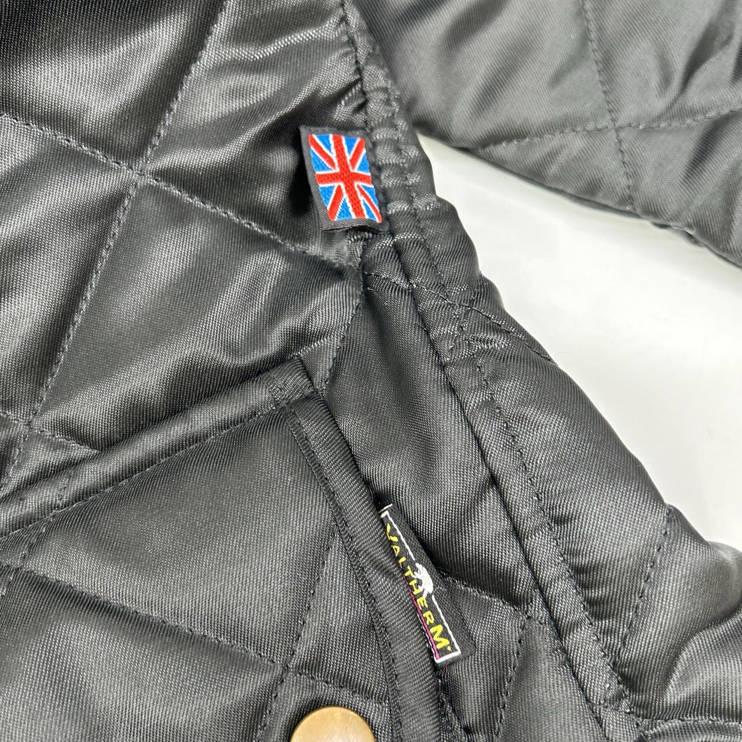 BLACK Nylon Quilting Jacket Jacket 42 Men's