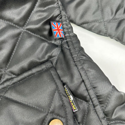 BLACK Nylon Quilting Jacket Jacket 42 Men's