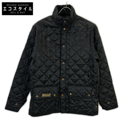 BLACK Nylon Quilting Jacket Jacket 42 Men's
