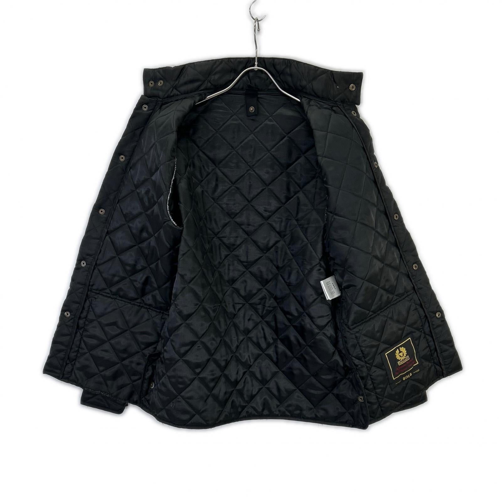 BLACK Nylon Quilting Jacket Jacket 42 Men's
