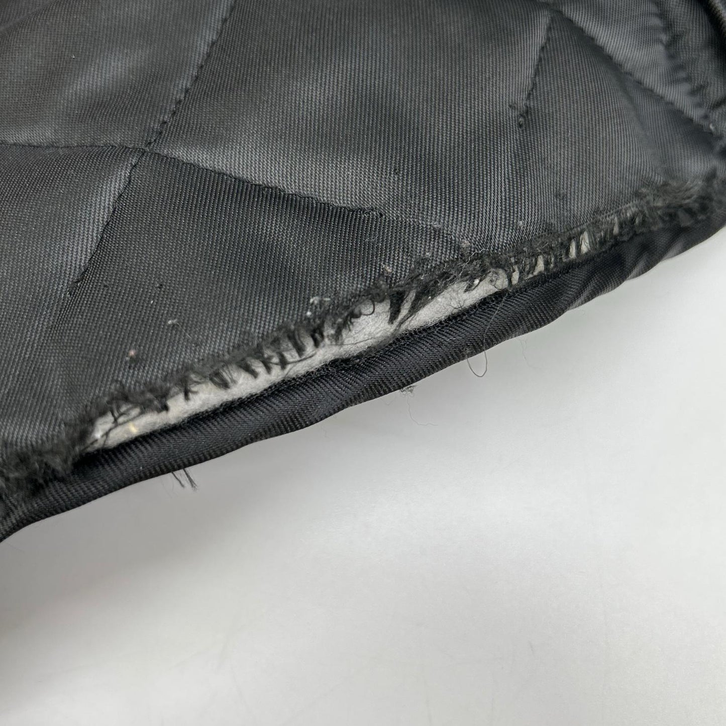 BLACK Nylon Quilting Jacket Jacket 42 Men's