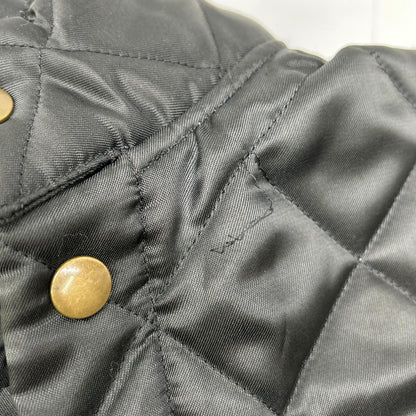 BLACK Nylon Quilting Jacket Jacket 42 Men's