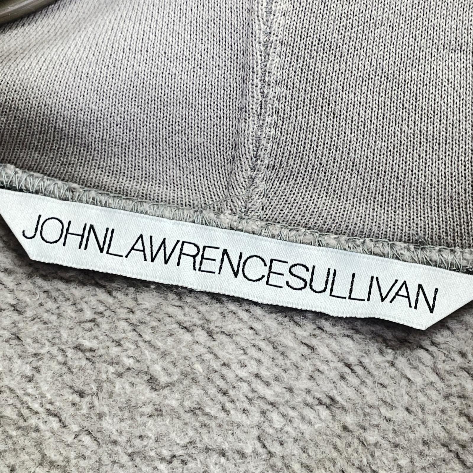 JOHN LAWRENCE SULLIVAN Gray DEXTER SINISTER Pullover Hoodie M
