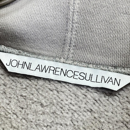 JOHN LAWRENCE SULLIVAN Gray DEXTER SINISTER Pullover Hoodie M