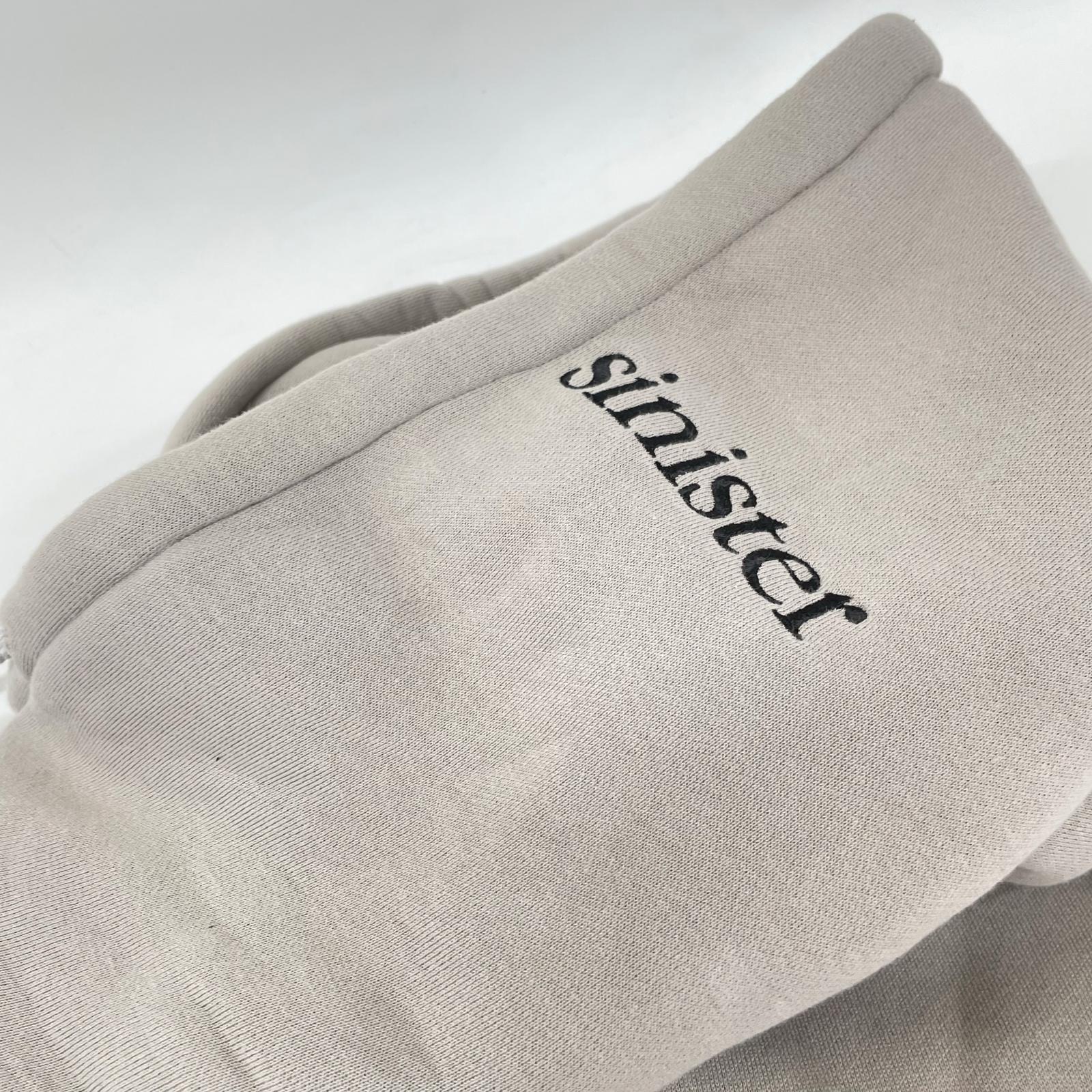 JOHN LAWRENCE SULLIVAN Gray DEXTER SINISTER Pullover Hoodie M