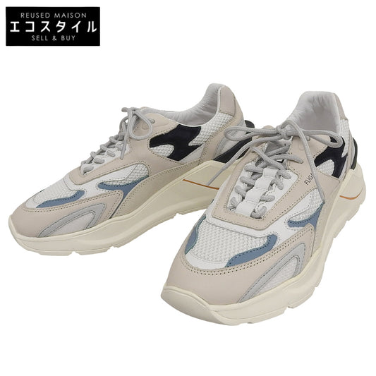 D.A.T.E. デイト 未使用 フーガ ダッドスニーカー シューズ メンズ ベージュ×ブルー 26.0cm MFG-JQ-WL シューズ 40(EU)