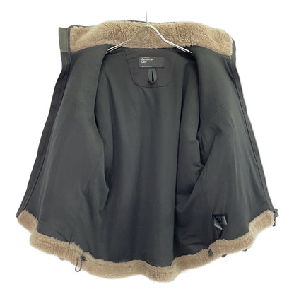 CH207020ER-00 Brown Wool Boa Blouson Jacket Women's