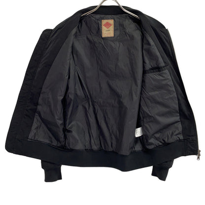 561-0801 Black Nylon Virgin Mary Embroidered Blouson Jacket 2 Men's