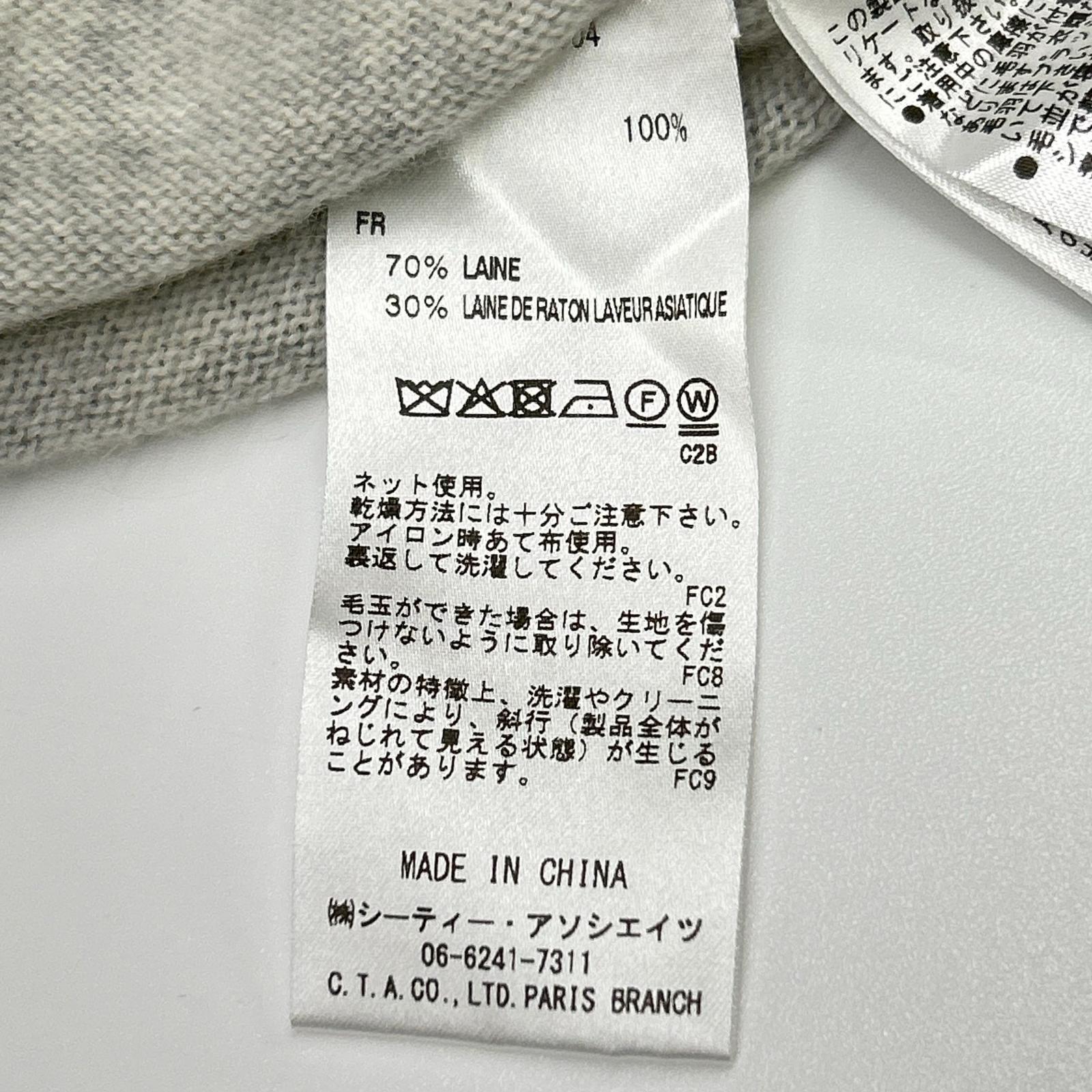 ｸﾞﾚｰ ｳｰﾙ ﾜﾝﾋﾟｰｽ ワンピース 38 レディース