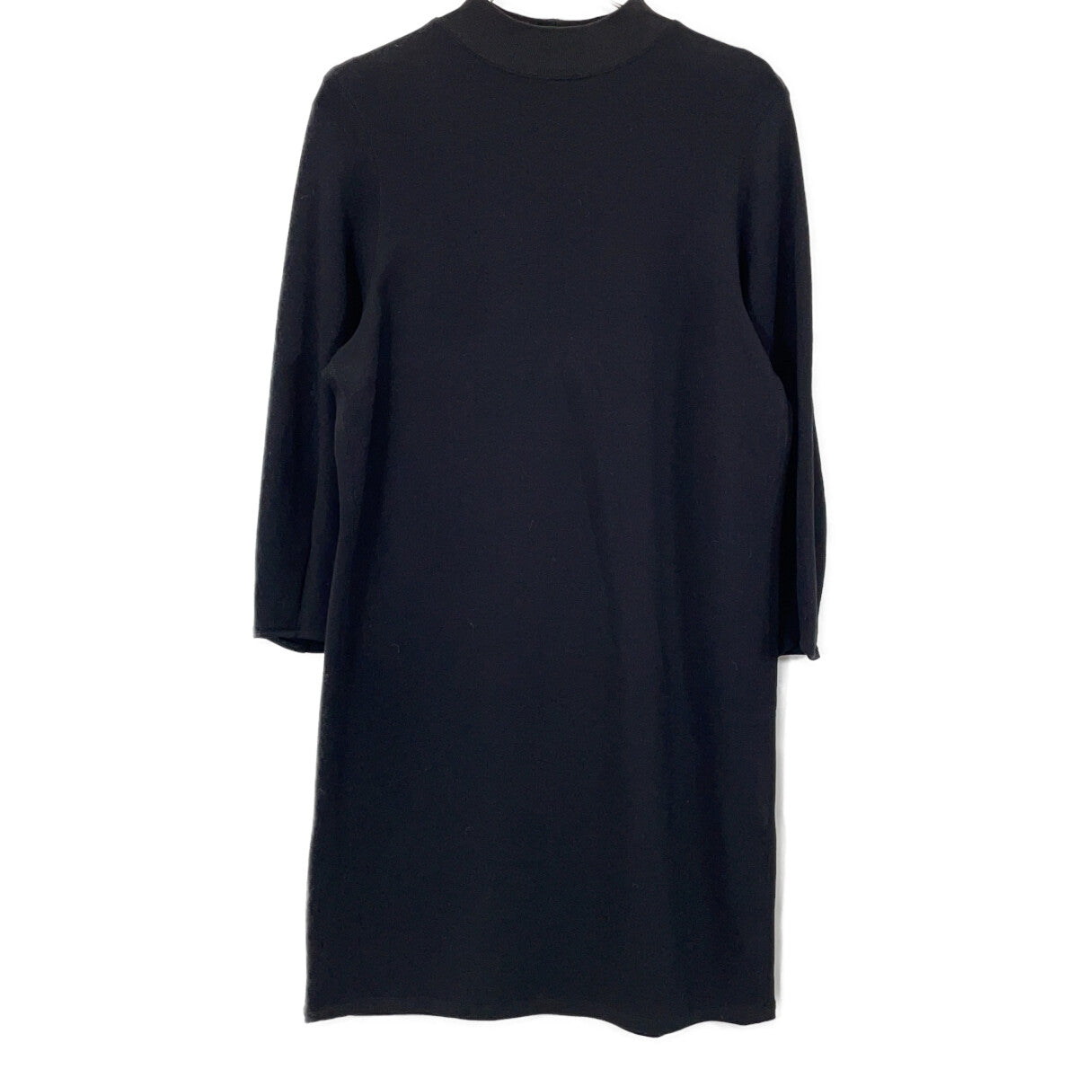 Theory Black Double Knit Dress