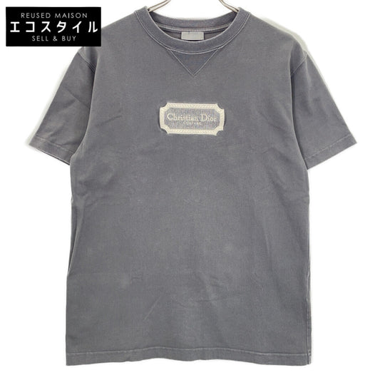 Dior HOMME ディオールオム グレー エンブロイダリー ロゴ Tシャツ トップス