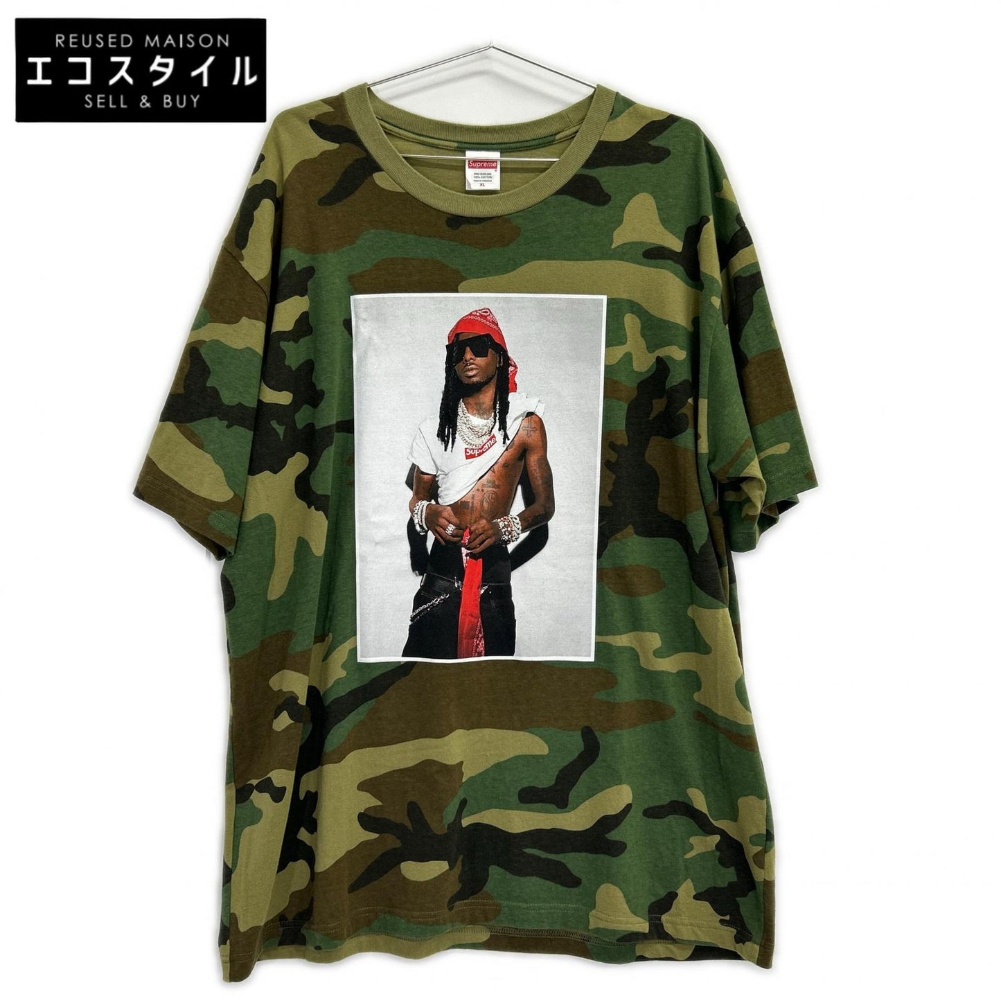 Supreme シュプリーム 25AW カモフラ Playboi Carti Tee S/S トップス