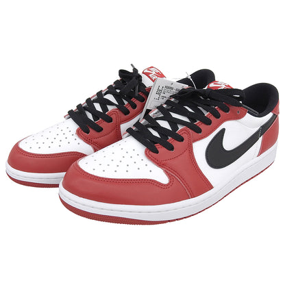 NIKE ナイキ 未使用 AIR JORDAN1 RETRO LOW OG シューズ メンズ ホワイト×レッド 30cm シューズ 30