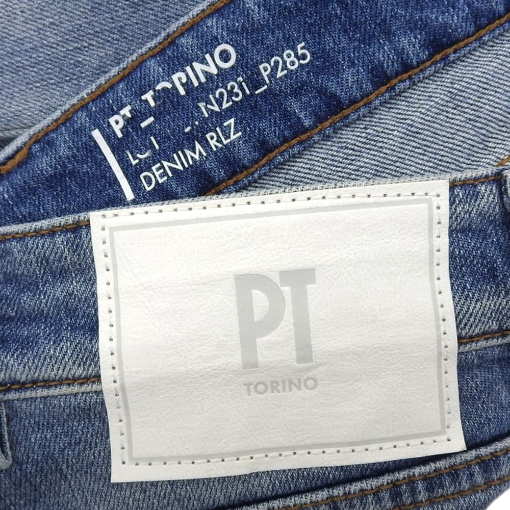 PT TORINO ピーティートリノ ROCK 修身牛仔裤 长裤 男款 蓝色 32 C5KJ05Z20BAS 长裤 32