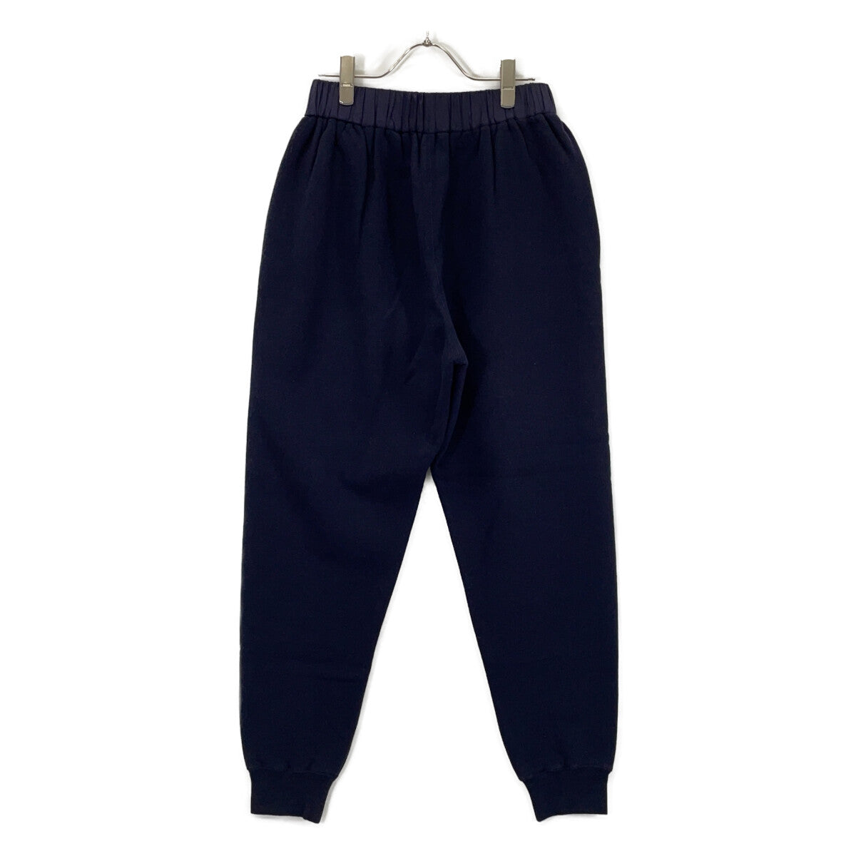 Navy 100% Cotton Fleece-Lined Sweatpants Bottoms M Women's