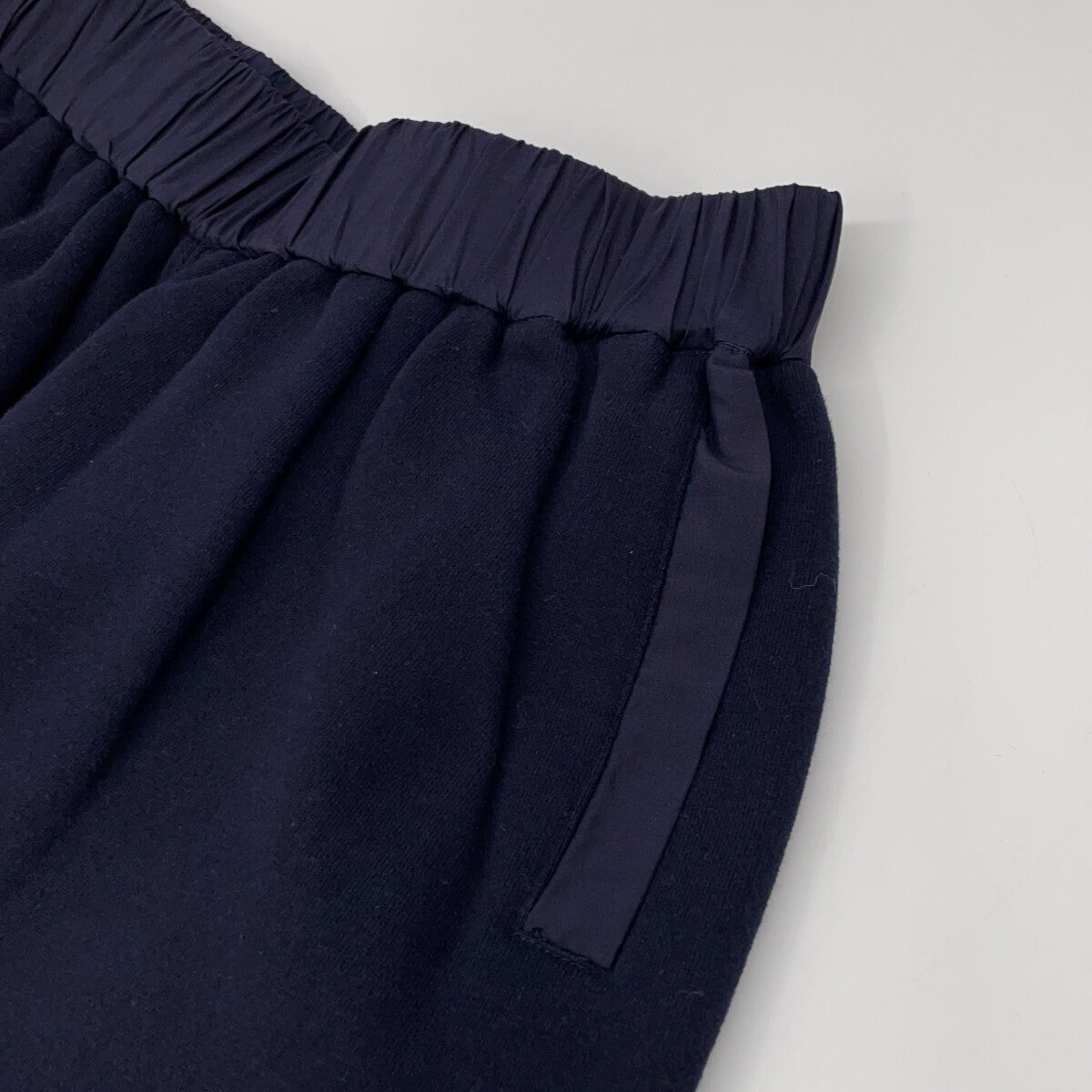 Navy 100% Cotton Fleece-Lined Sweatpants Bottoms M Women's