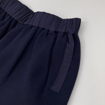 Navy 100% Cotton Fleece-Lined Sweatpants Bottoms M Women's