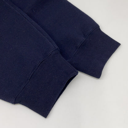Navy 100% Cotton Fleece-Lined Sweatpants Bottoms M Women's