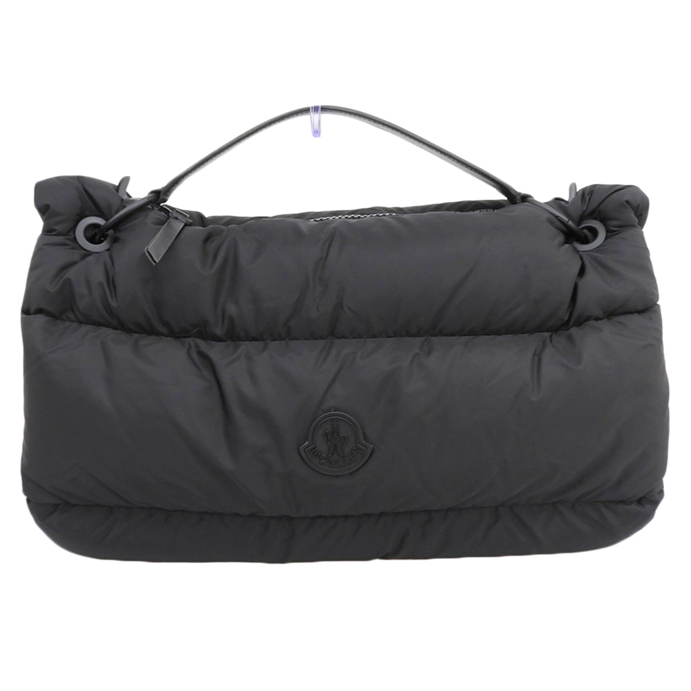 MONCLER モンクレール 美品 LEGERE ZIP TOTE トートバッグ メンズ 黒 ブラック トートバッグ