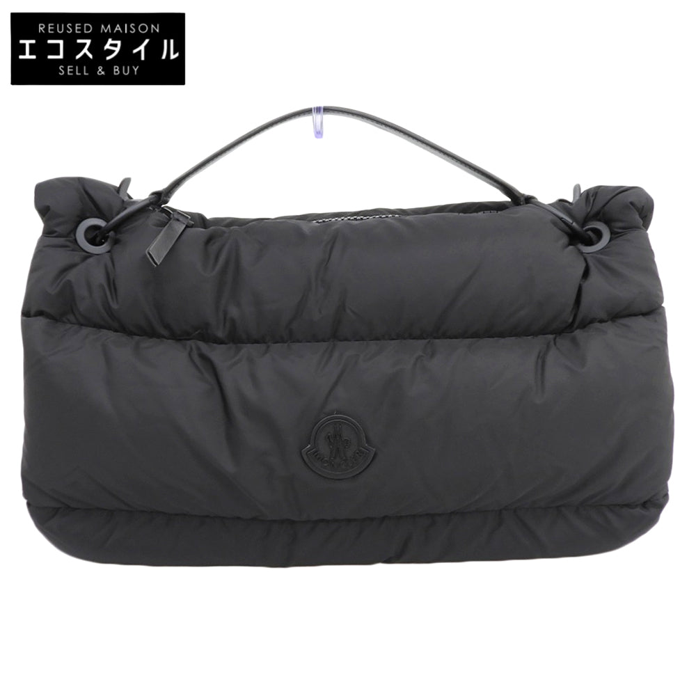 MONCLER モンクレール 美品 LEGERE ZIP TOTE トートバッグ メンズ 黒 ブラック トートバッグ