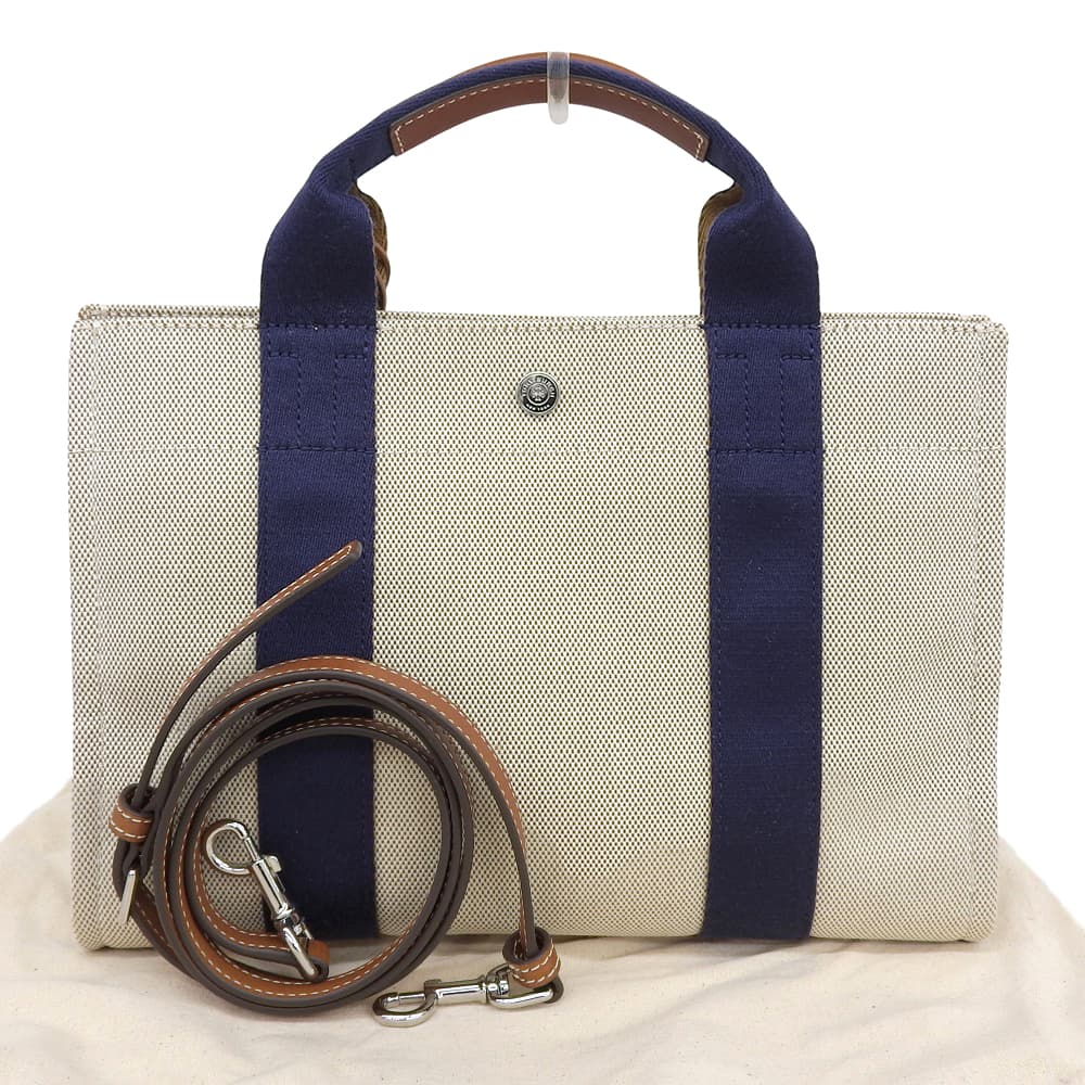 Tory Burch トリーバーチ 美品 キャンバス スモール トートバッグ ハンドバッグ レディース ベージュ ハンドバッグ