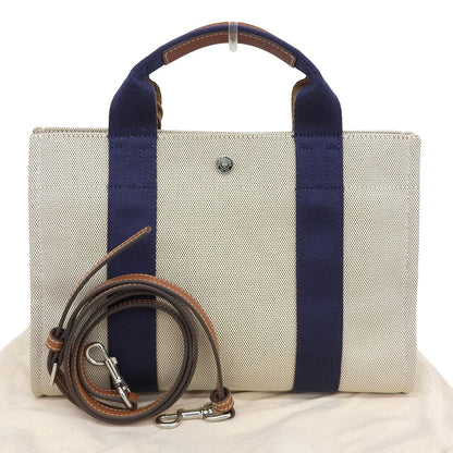 Tory Burch トリーバーチ 美品 キャンバス スモール トートバッグ ハンドバッグ レディース ベージュ ハンドバッグ