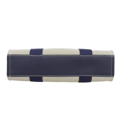 Tory Burch トリーバーチ 美品 キャンバス スモール トートバッグ ハンドバッグ レディース ベージュ ハンドバッグ