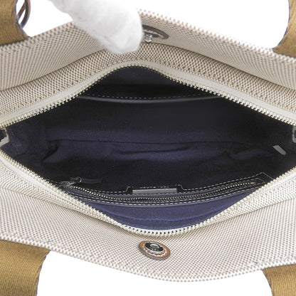 Tory Burch トリーバーチ 美品 キャンバス スモール トートバッグ ハンドバッグ レディース ベージュ ハンドバッグ