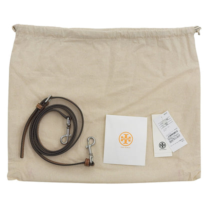 Tory Burch トリーバーチ 美品 キャンバス スモール トートバッグ ハンドバッグ レディース ベージュ ハンドバッグ