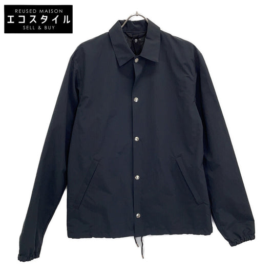 J01-P171 BLACK NYLON COACH JACKET Jacket 1 Men's