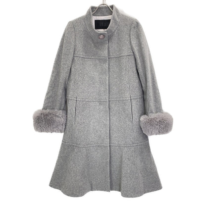 TO BE CHIC トゥービーシック W5B02434 wool beaver stand-away collar coat