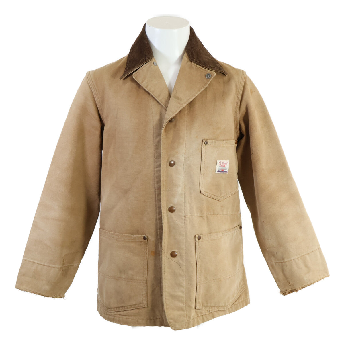 carhartt カーハート 50s-60s ヴィンテージ DUCK COVERALL JACKET ハートタグ ダック生地 カバーオール ジャケット
