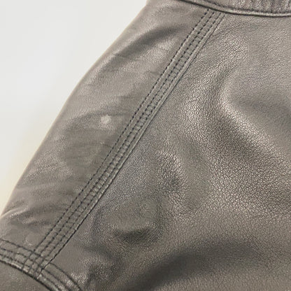 schott ショット 311050 ブラック LAMB LEATHER カバーオール ジャケット ジャケット