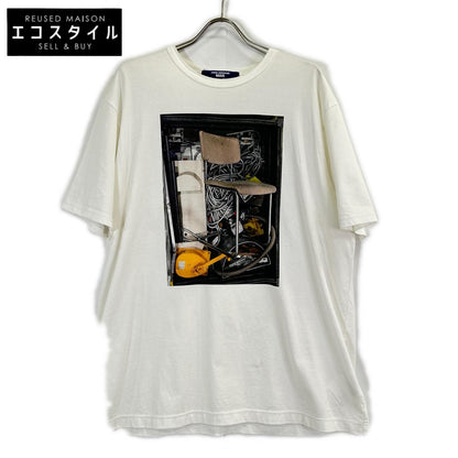 JUNYA WATANABE MAN ジュンヤワタナベマン 25年 WP-T003 ホワイト グラフィックTシャツ トップス