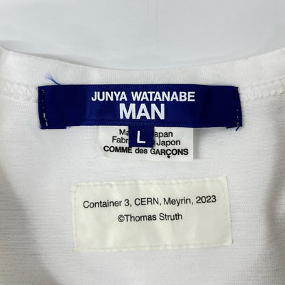 JUNYA WATANABE MAN ジュンヤワタナベマン 25年 WP-T003 ホワイト グラフィックTシャツ トップス