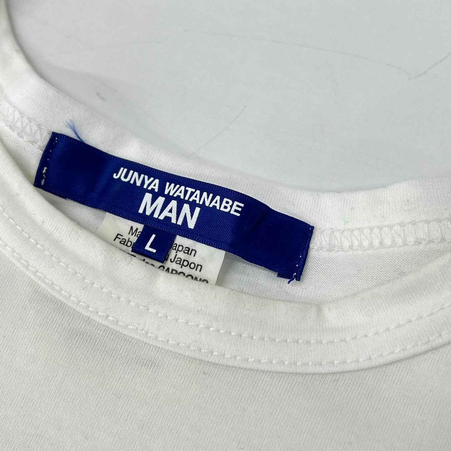 JUNYA WATANABE MAN ジュンヤワタナベマン 25年 WP-T003 ホワイト グラフィックTシャツ トップス
